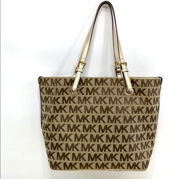 Michael Kors Handbags - Michael Kors Jest Set Jacquard Signature Tote NWOT